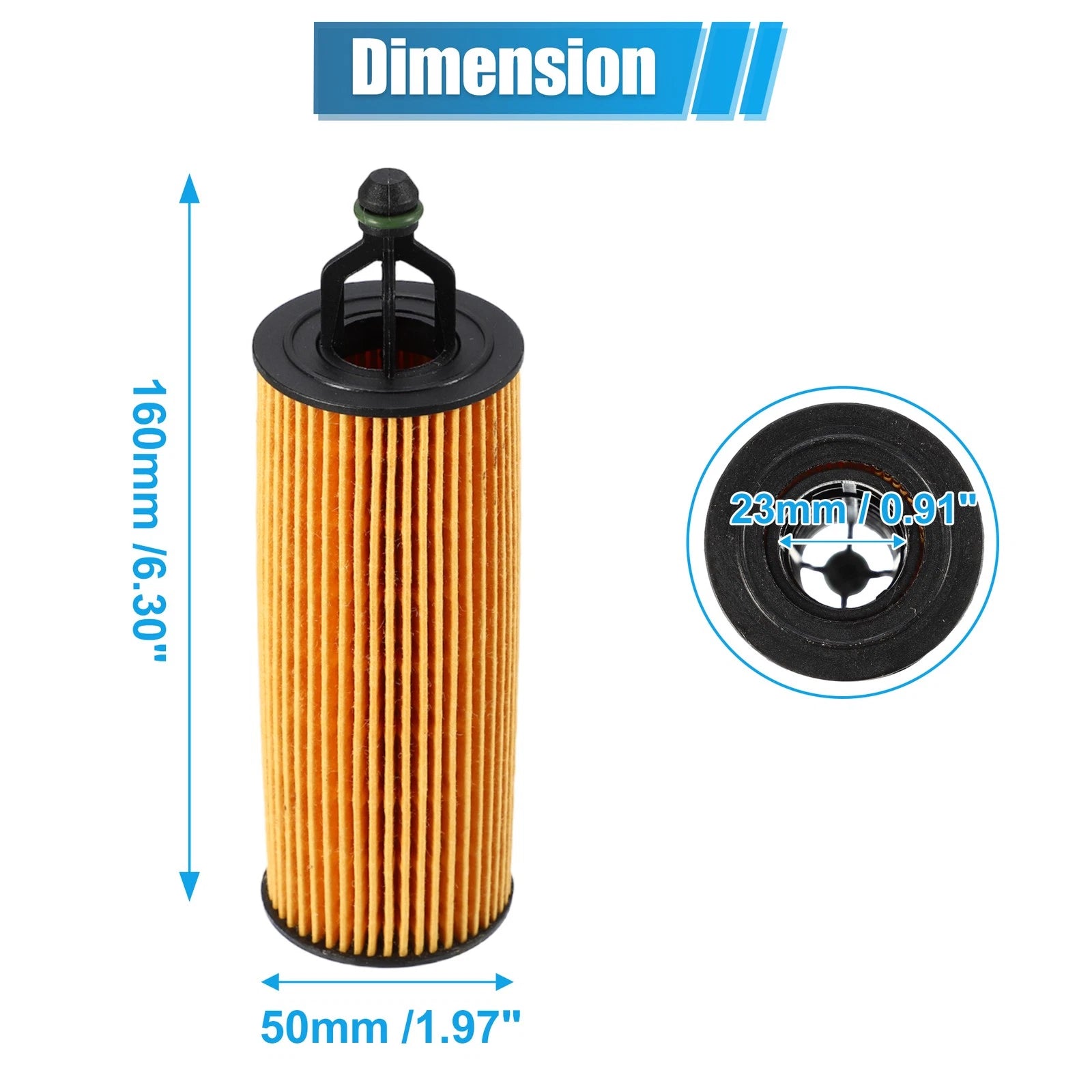 Engine Oil Filter 68191349AA 68191349AB for Dodge Ram 1500 Avenger 
