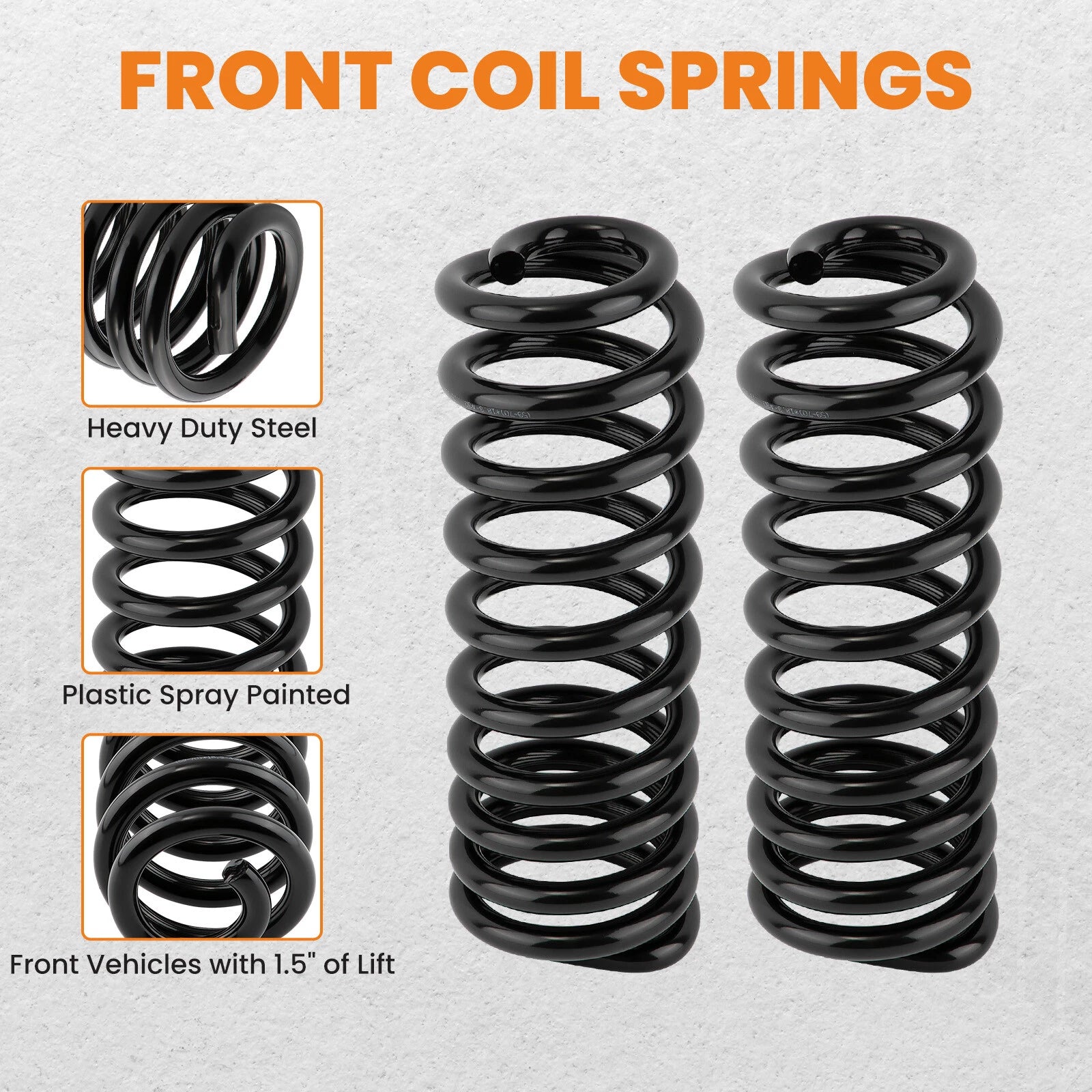 1.5" Leveling Coil Springs Lift Kit for Ford F150 (1980–1996)
