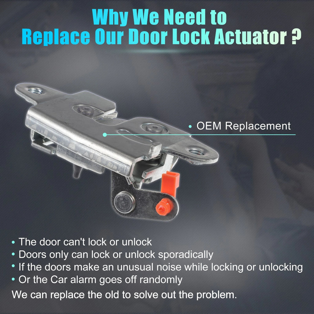 Rear Liftgate Door Lock Actuator for Toyota Tacoma (2005–2016) No. 6578004032