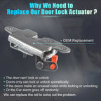 Rear Liftgate Door Lock Actuator for Toyota Tacoma (2005–2016) No. 6578004032