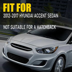 Rear Bumper Reflector Set for Hyundai Accent Sedan (2012–2017)