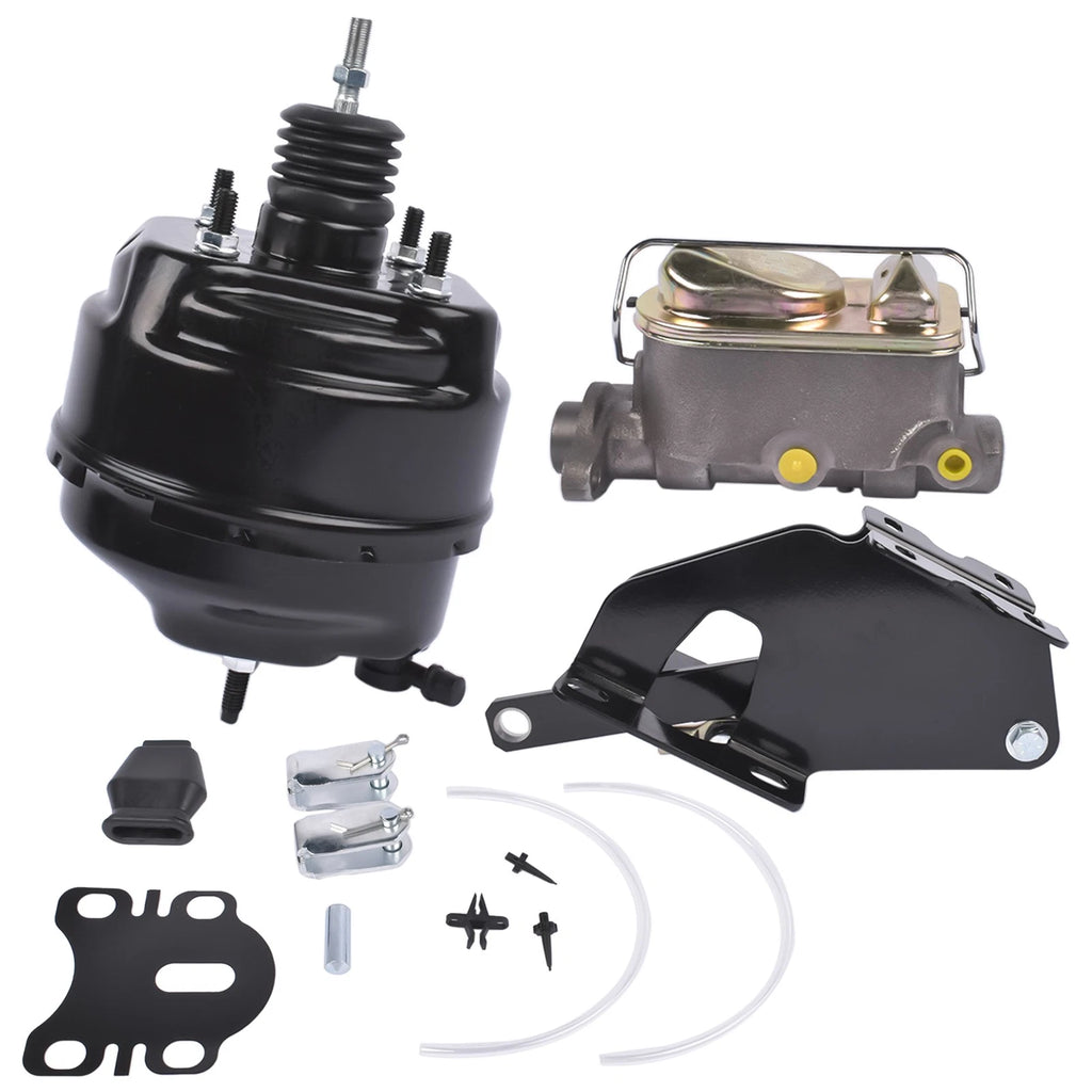 8" Power Brake Booster Master Cylinder Kit for Ford Fairlane Torino (1962–1976)