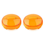 Yellow Turn Signal Lens Light Cover Guard for Harley Touring Softail Dyna
