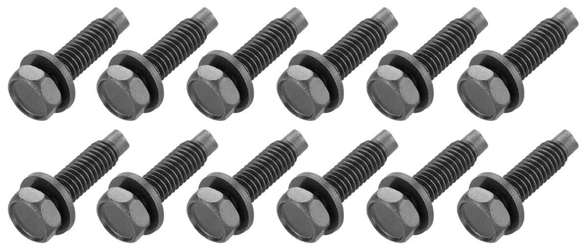 Upper Door Hinge Bolt Set Replacement for 1966–1967 Chevy Chevelle