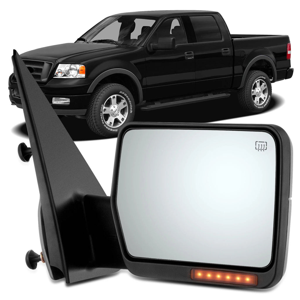 Power Heated Turn Signal Tow Mirror for Ford F150 RH Passenger Side (2004–2006)