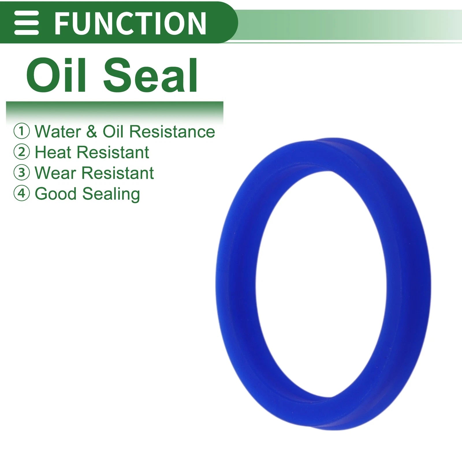 Set of 5 Oil Seal Rotary Shaft Seal 45x55x7mm High Pressure TPU