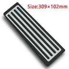Foot Rest Dead Pedal Pad Cover Overlay for Volvo S60/V60/S90/V90