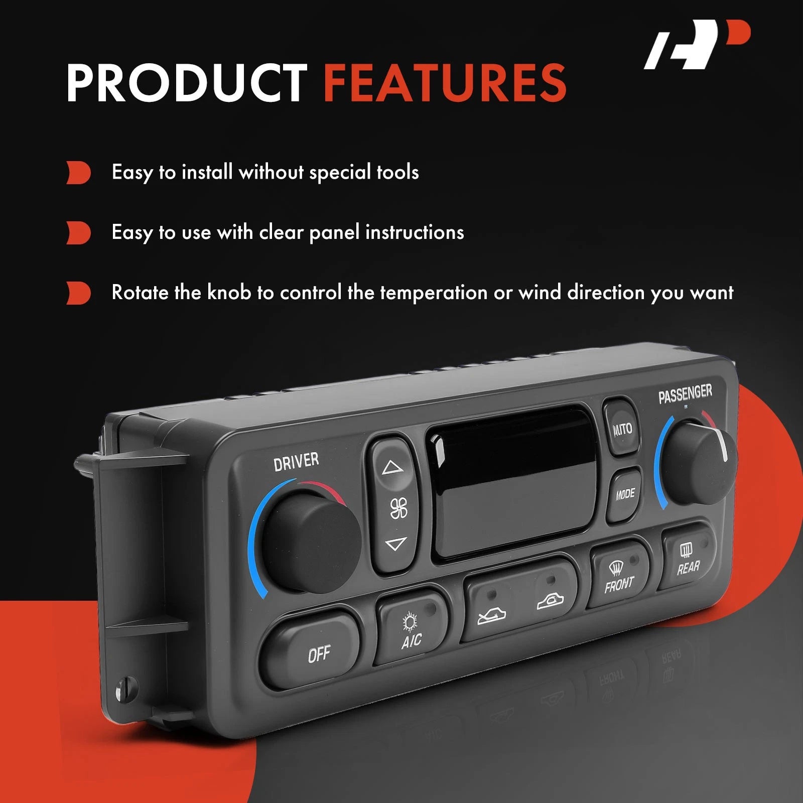 A/C Climate Control Module for Chevrolet Corvette
