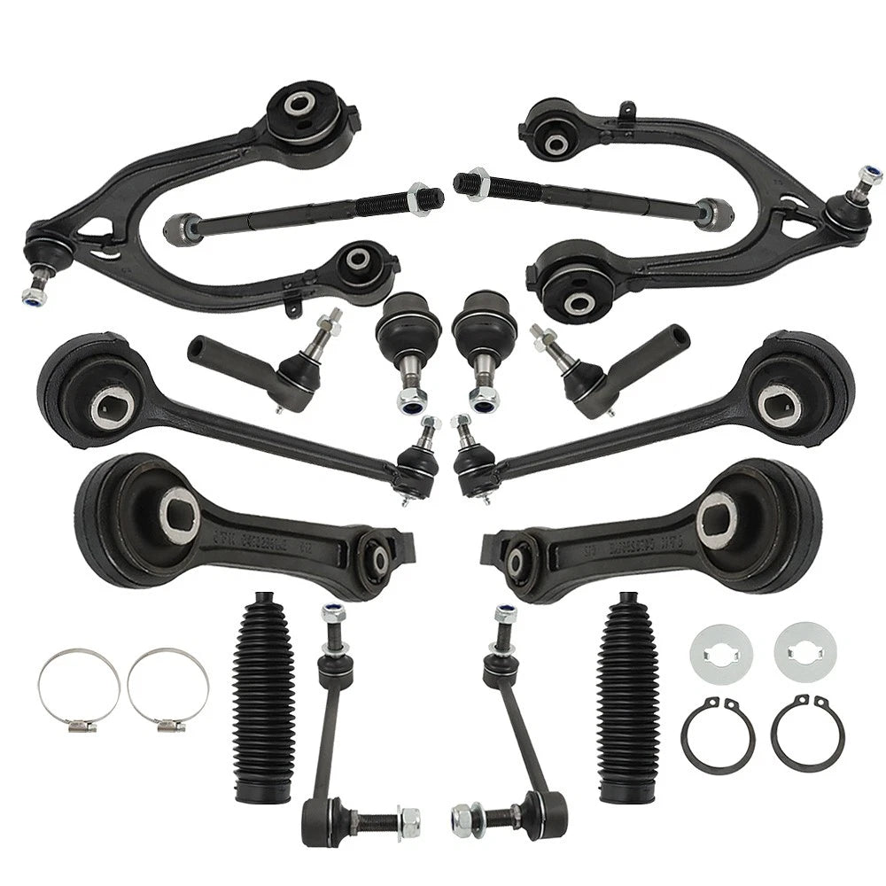 Set of 16 Front Control Arms & Tie Rods for Dodge Magnum (2005–2008)