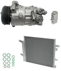 A/C Compressor Kit With Condenser Replacement for Jaguar XFR-S (2014–2014)