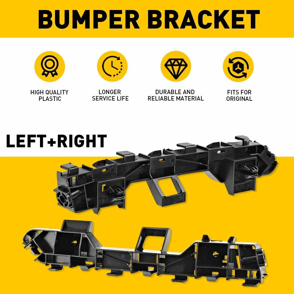 Set of 2 Front Bumper Brackets for Honda Accord (2013â2017)