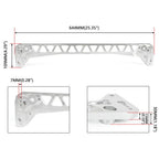 Billet Rear Lower Control Arm & Subframe Brace for Honda Civic EK (96–00)