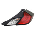 Replacement Passenger Side Outer Tail Light Assembly for 2016-2020 Honda Civic