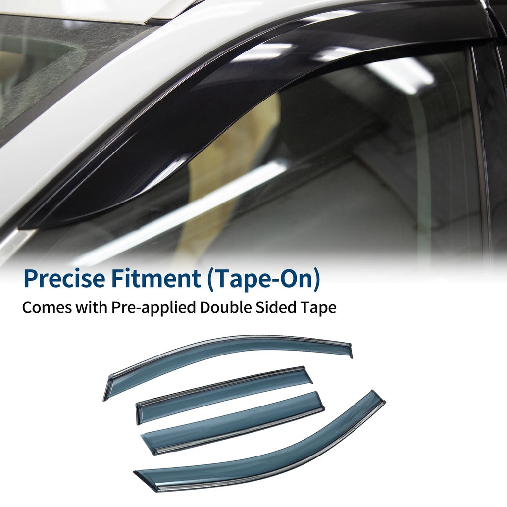 Car Window Deflectors for Honda Fit Hatchback (2007–2008)