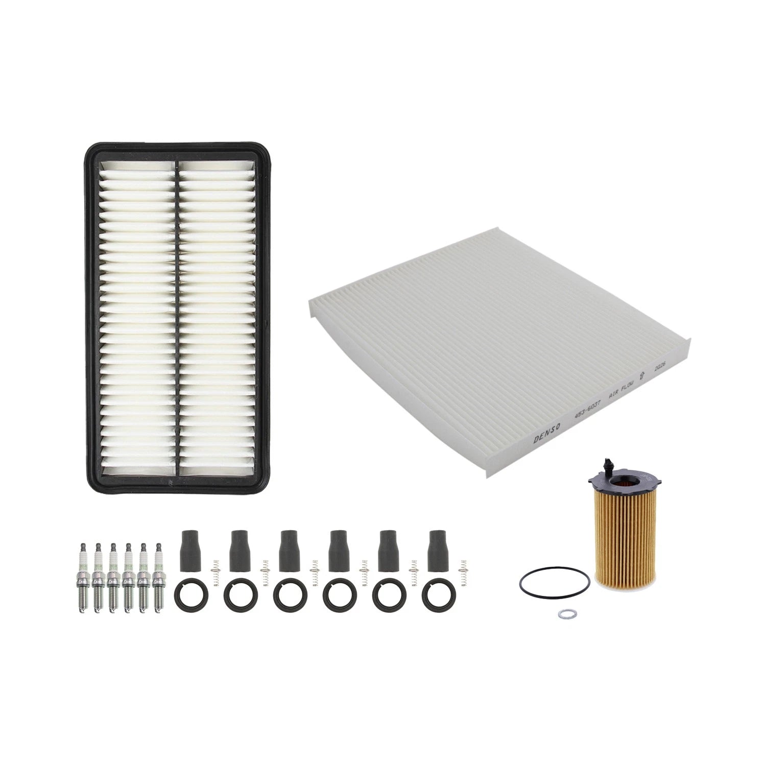 Denso Tune Up Kit & NGK 6 Spark Plugs for Kia Sedona (2006–2014)