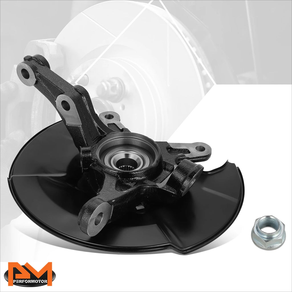 Front Left Loaded Wheel Bearing Hub Knuckle Assembly for Honda Civic (2006–2011)
