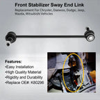 2X Front Stabilizer Sway Bar Links for Ford Escape (2001-2020)