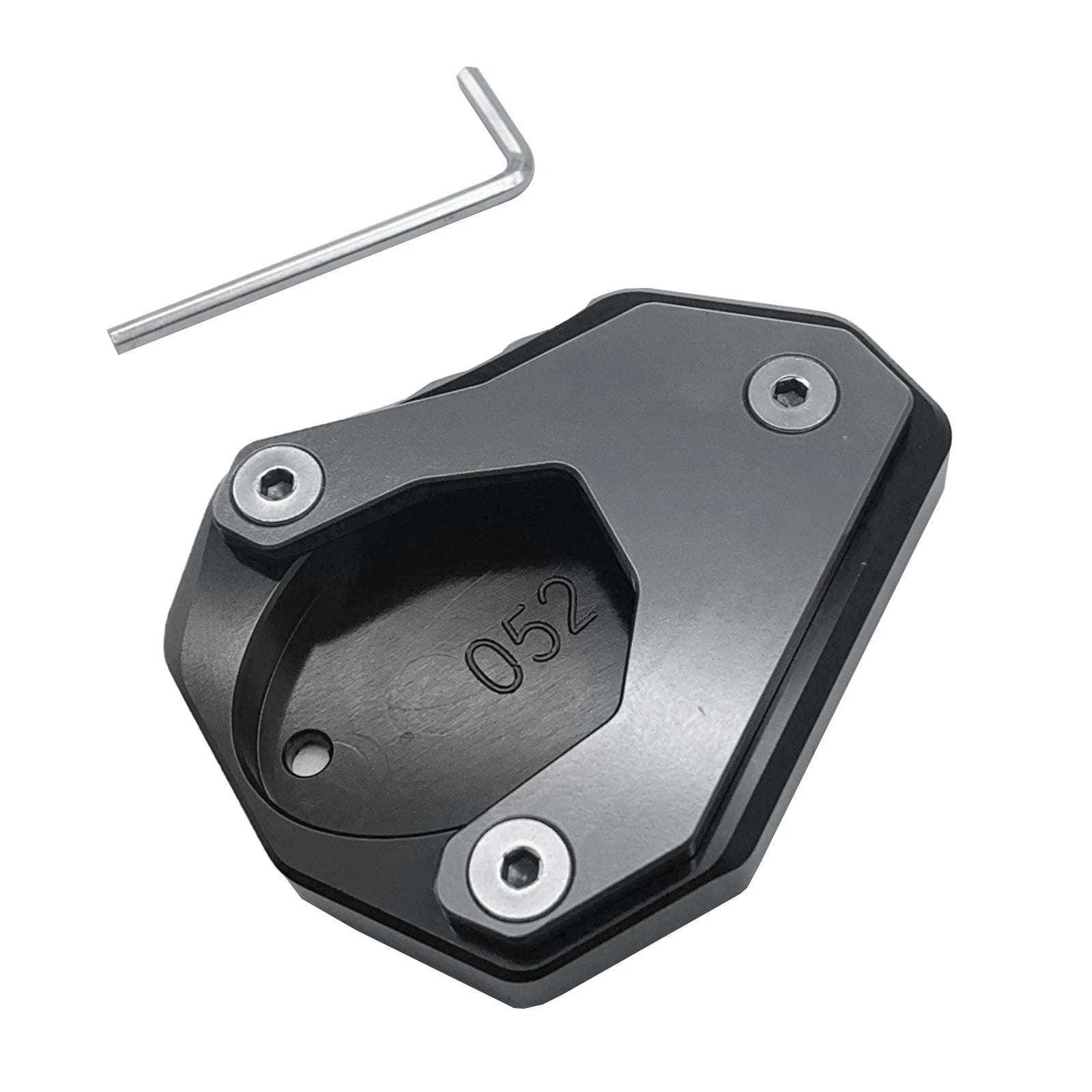 Kickstand Sidestand Enlarged Plate Pad for Kawasaki Ninja 400 Versys 650 KLX250