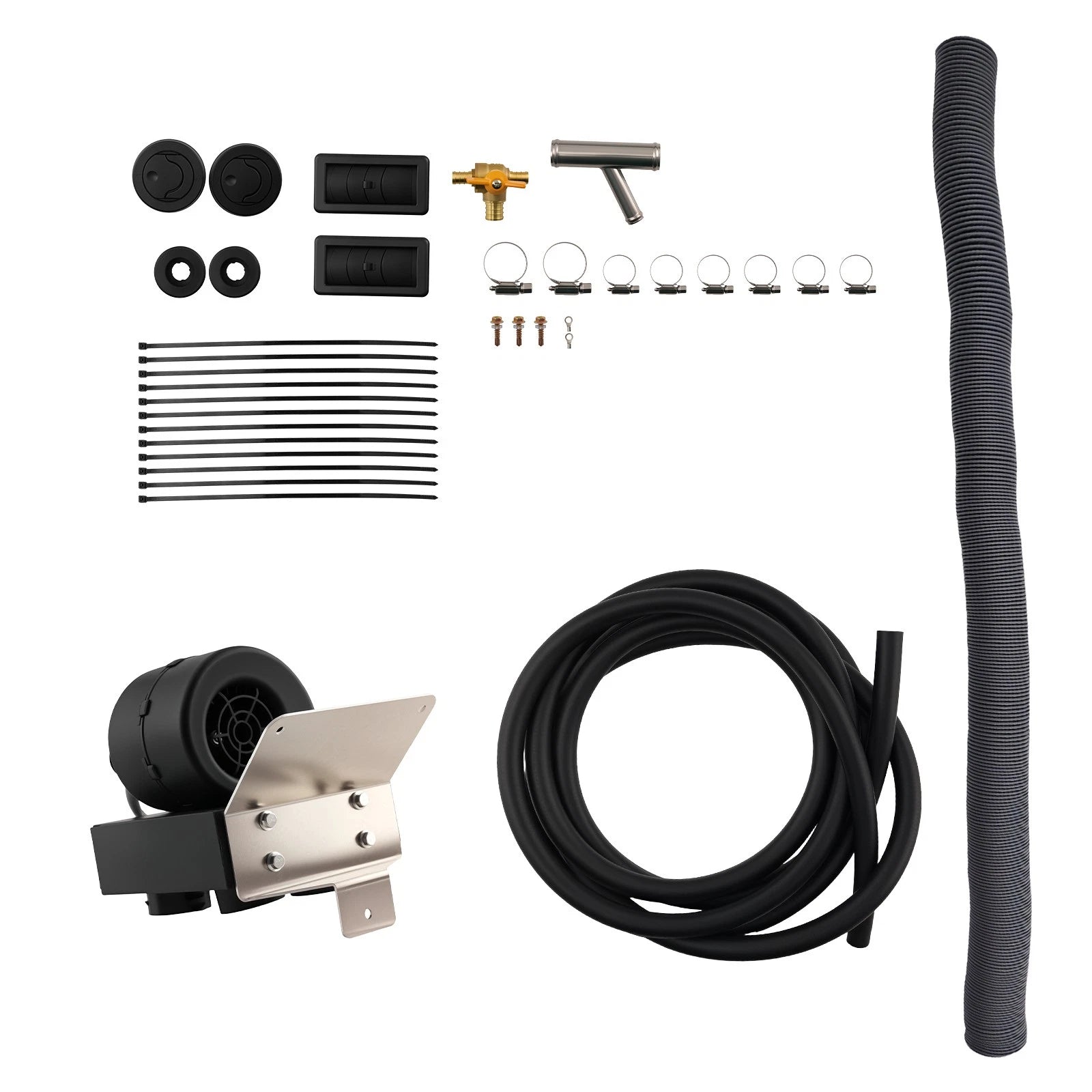 Cab Heater Set for Polaris General 1000 (2016-2025) with Defrost Vents