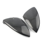 Carbon Fiber Side Mirror Cover Trim for VW Golf MK7 (2015–2019)