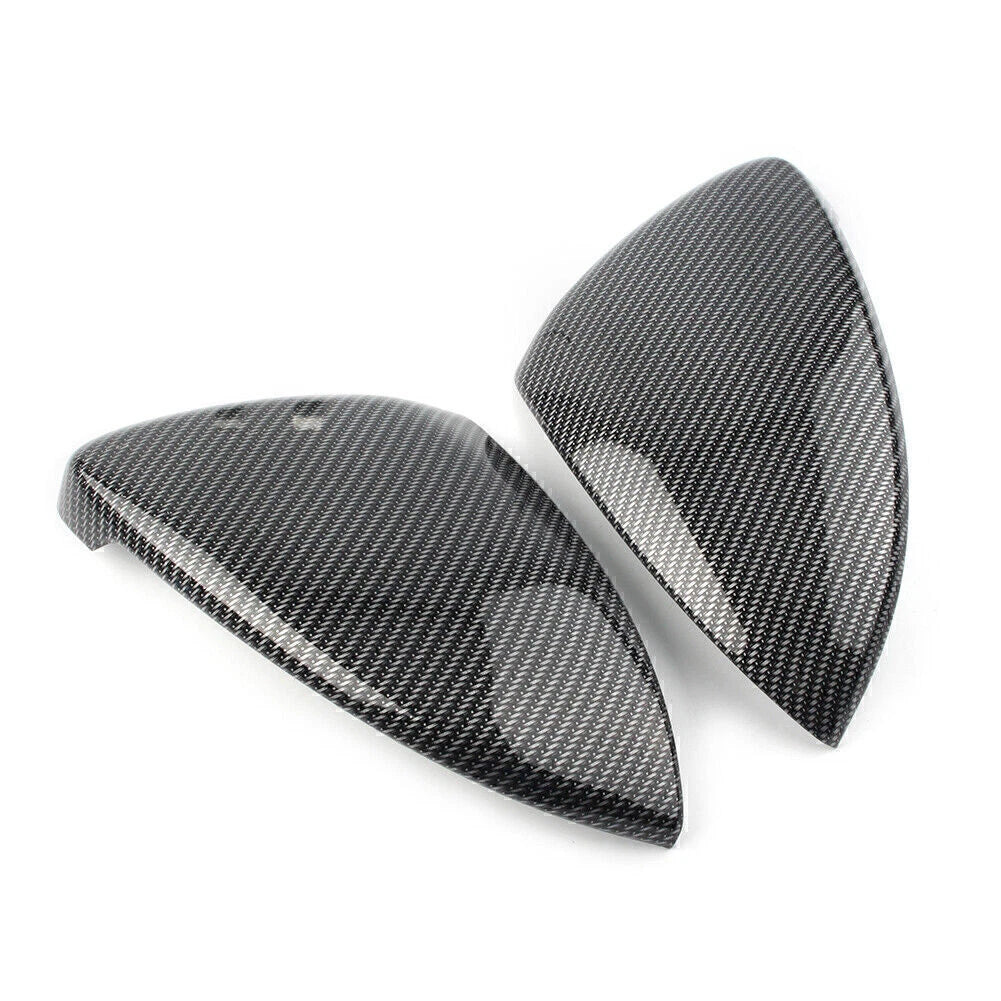 Carbon Fiber Side Mirror Cover Trim for VW Golf MK7 (2015–2019)