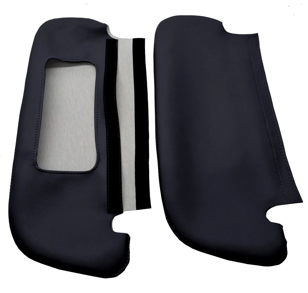 Sun Visor Cover for Dodge Ram 1500 2500 (1994–2001) - Black, Right