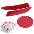 Rear Bumper Reflector Brake Stop Lamp Red Lens for BMW X5 (2007-2013)