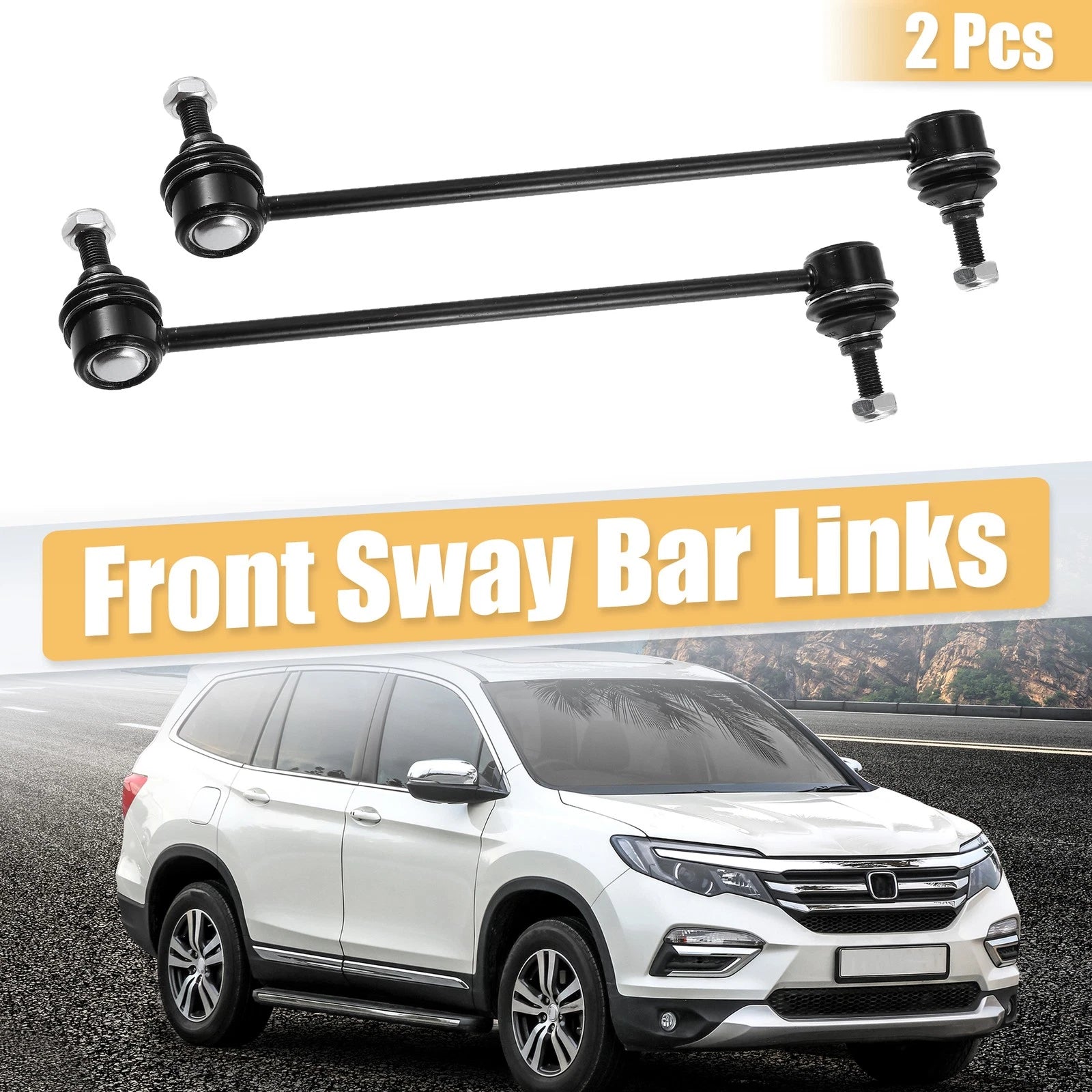 2pcs Front Sway Bar Links K750019 K750048 for Ford Taurus, Mercury Sable (1986–1999)