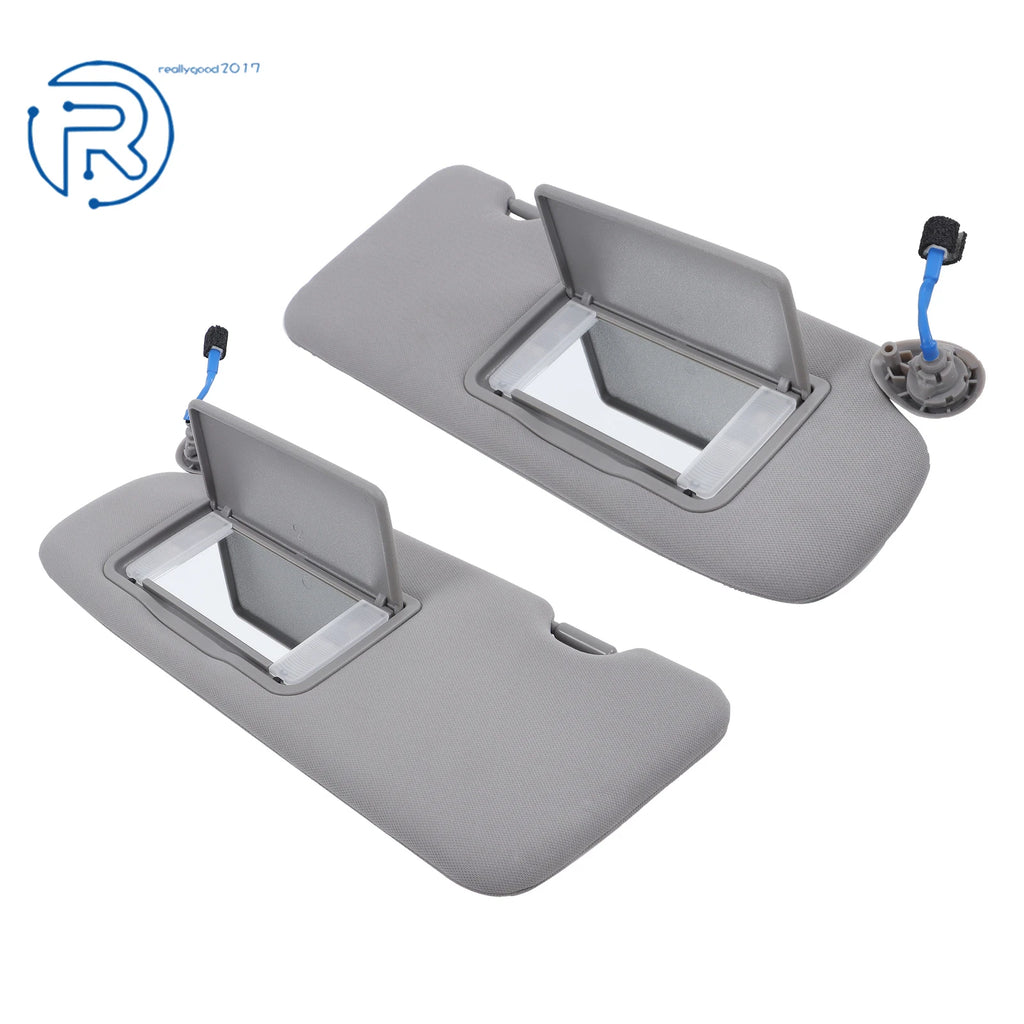 Set of 2 Sunvisors for Honda CR-V (2017–2022) with Lights and Mirror