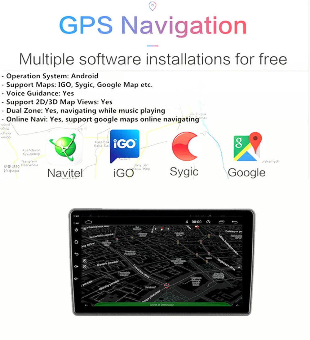 9" Android 13.0 GPS Head Unit for 2010-2021 Hyundai i40 (2010-2021)