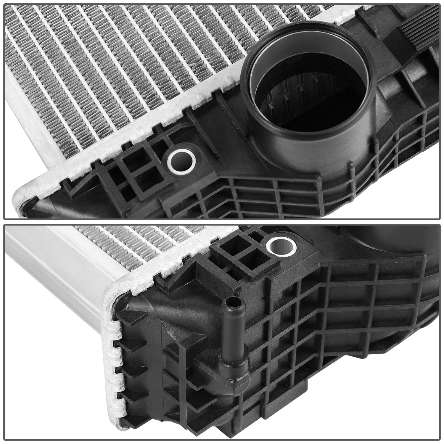 2-Row Aluminum Radiator for Freightliner FLD120 FL80 Sterling LT7500 (1993–2007)