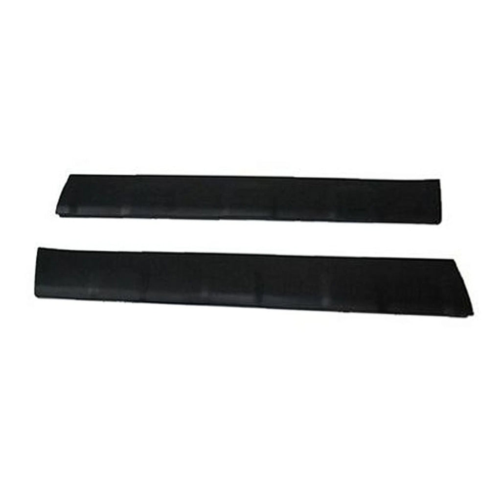 Passenger Front Door Molding Replacement Black Matte Plastic w Clips for Audi A4 (2009–2016)