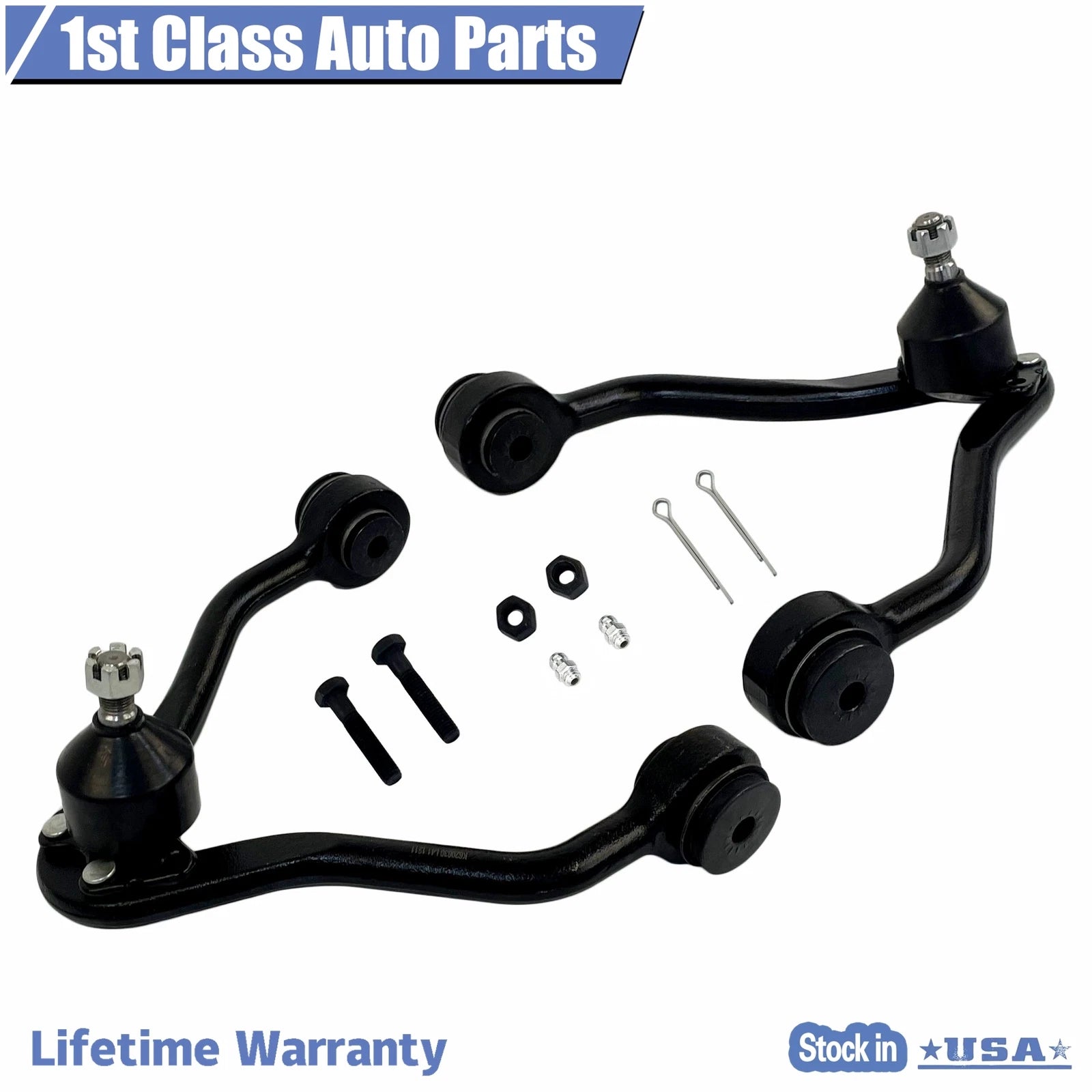 2X Front Suspension Upper Control Arm Kit for Chevy GMC Pickup SUV 1988–2000 4WD
