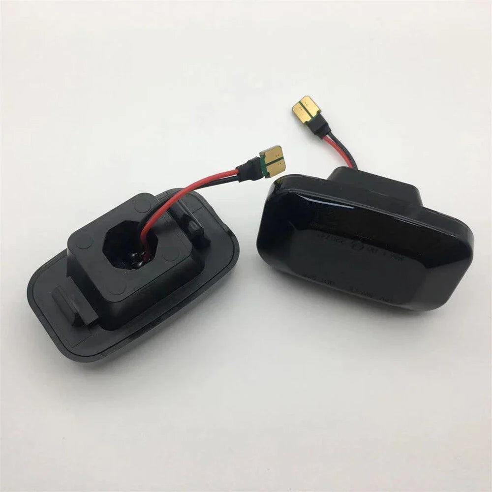 Flowing LED Side Indicator Lights Amber for Hilux SR5 Vigo (2015-2023)