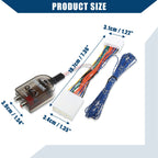 Inner Radio Subwoofer Amplifier Harness for Nissan Subaru 