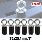 Set of 6 Lock and Ride Tie Down Anchors for Polaris RZR 1000 (2014–2023)