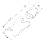 Rider Driver & Passenger Seats for Yamaha YZF R1 (2009–2014)