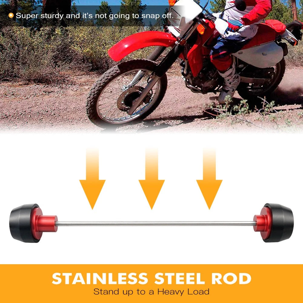 Front Axle Slider Crash Protector Guard for Honda XR 650L (1993–2025)