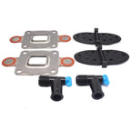 Exhaust Manifold Kit with Bellow & Gasket for Mercruiser (DRY JOINT) 32-44348T, 27-33395B