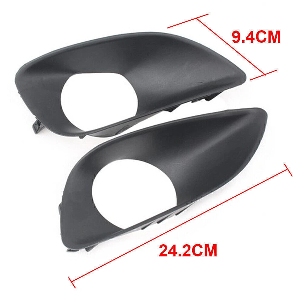 Front Fog Light Bumper Lamp Grille Cover Bezel for Toyota Yaris (2007–2013)