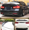 Carbon Black Style Trunk Spoiler for BMW 3 Series F30 F80 (2012–2018)