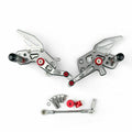 Aluminum Rearsets Footpeg Pedals for Kawasaki Z125 Pro (2016–2019)