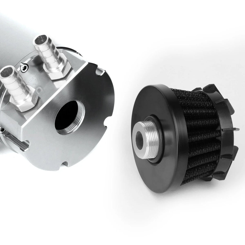 Oil Reservoir Catch Tank Can with Breather Filter for Universal Applications