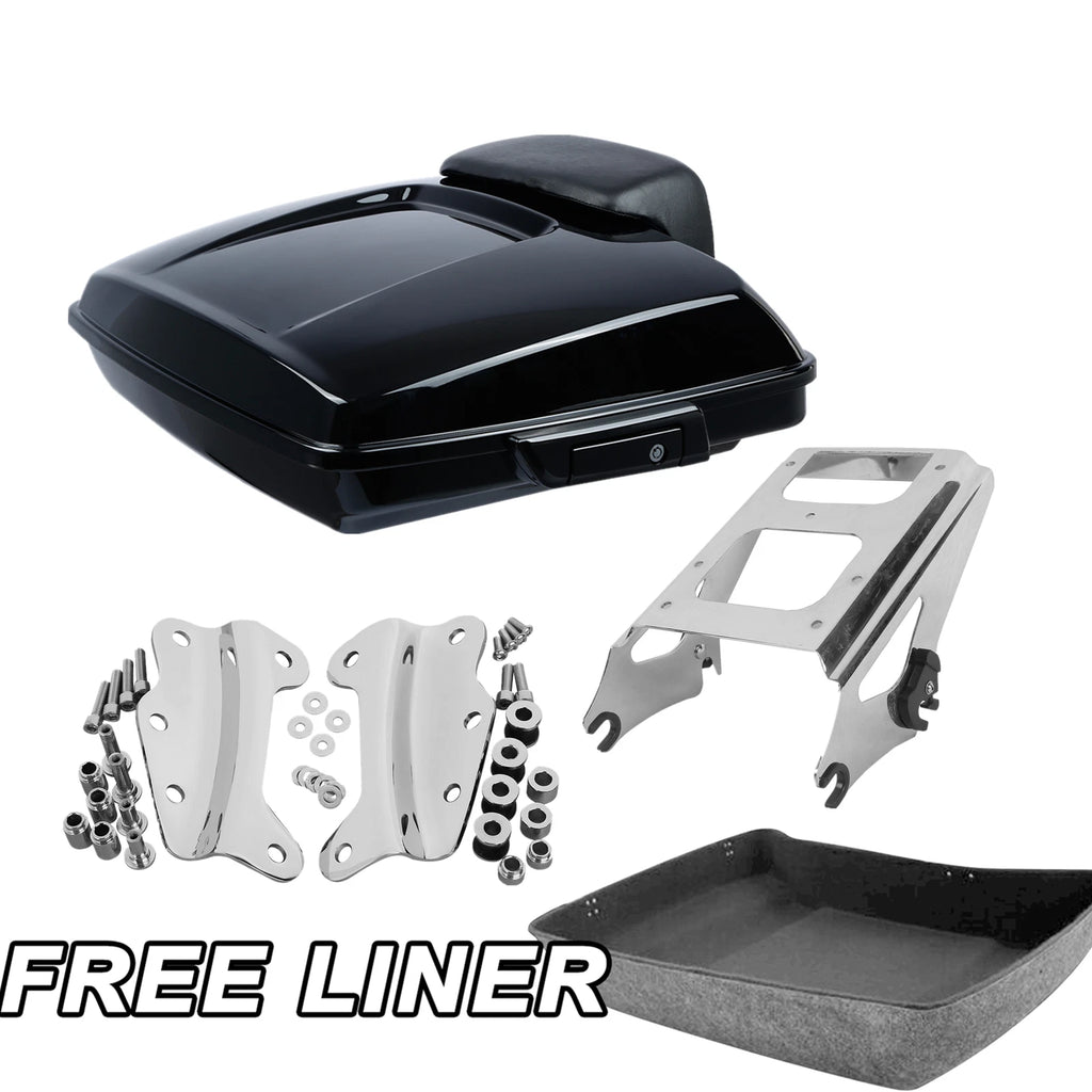 Trunk Pad Mount Rack Docking Kit for Harley Street Glide (2009–2013)