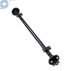 4 Lug Trailer Axle for Light Trailers (2000 lbs, 4' Hub Face, 42' Spring Center)
