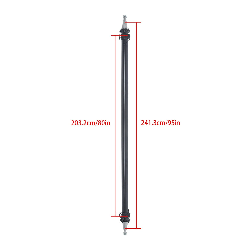 Trailer Axle Beam with Idler 95" Hub Face 80" Spring Center for 7000lbs