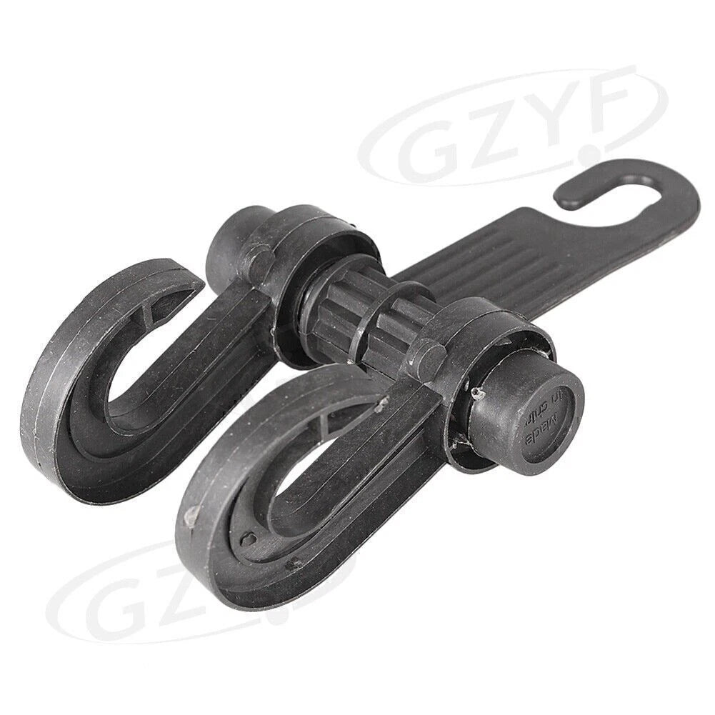Dual Hook Headrest Hanger for Universal Car Seat (Fits Most Vehicles)
