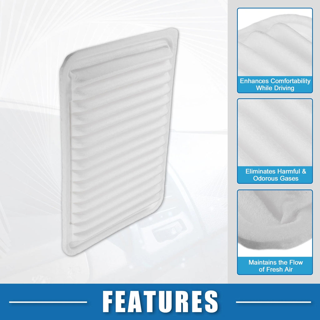 Cabin Air Filter & Engine Air Filter for Toyota Camry (2007–2009) No.178010H050