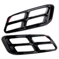 2 x Front Bumper Fog Light Bezel Covers for Kia K5 Optima (2014-2015)