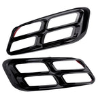 2 x Front Bumper Fog Light Bezel Covers for Kia K5 Optima (2014-2015)
